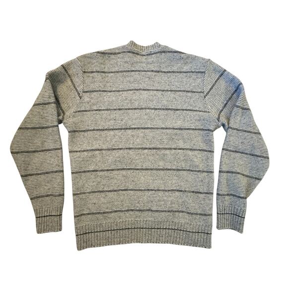 VTG Amana Woolen Mill Gray Wool Sweater Made in USA Men’s M/Women’s L Cabincore - Picture 2 of 6